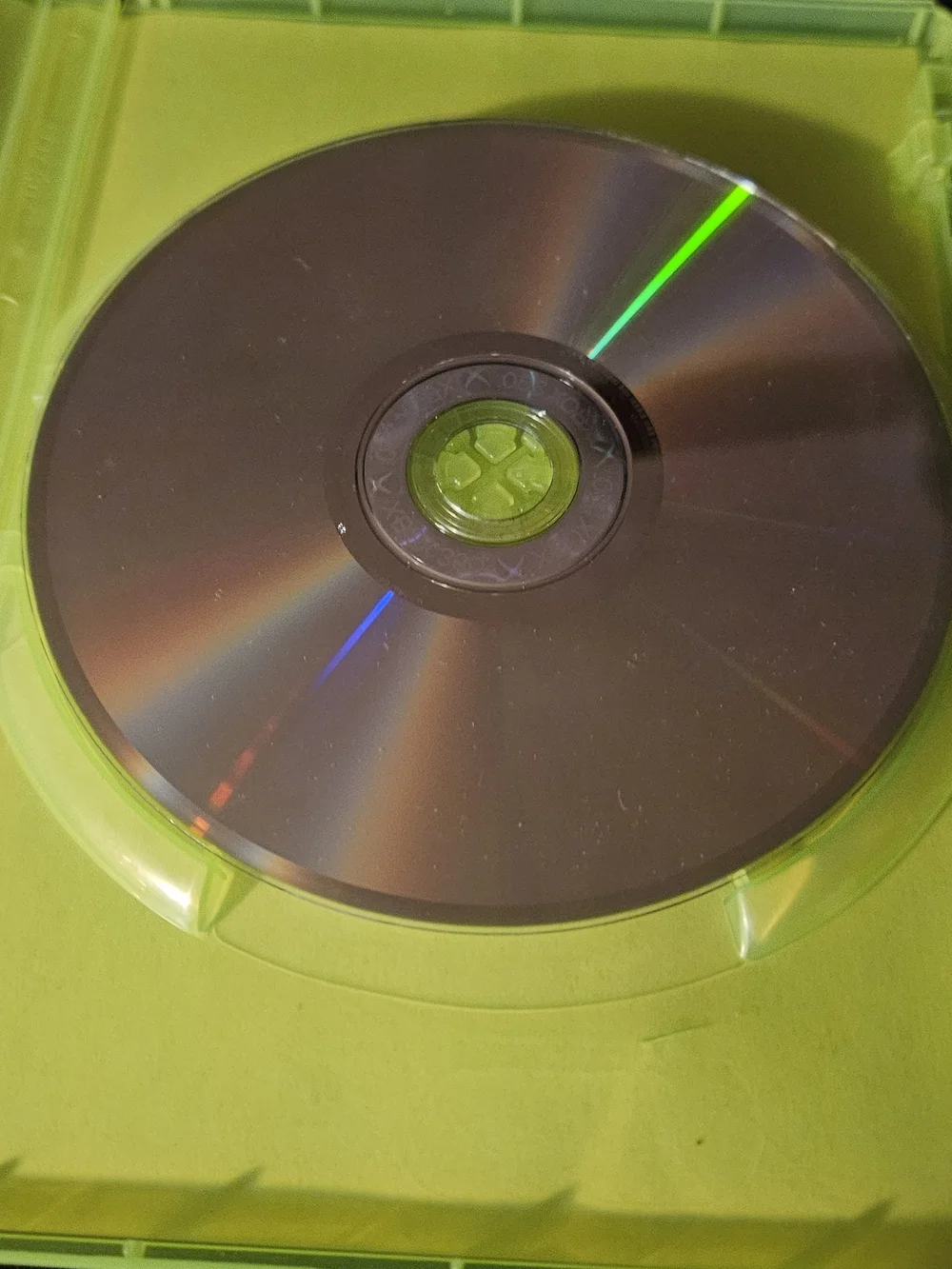 Microsoft Xbox 360 Game Case with Green Artwork